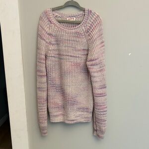 Cat & Jack Pink and Purple Knit Sweater